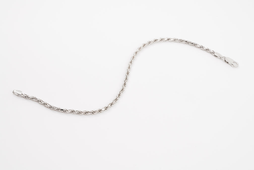 Rope Chain Bracelet 3mm
