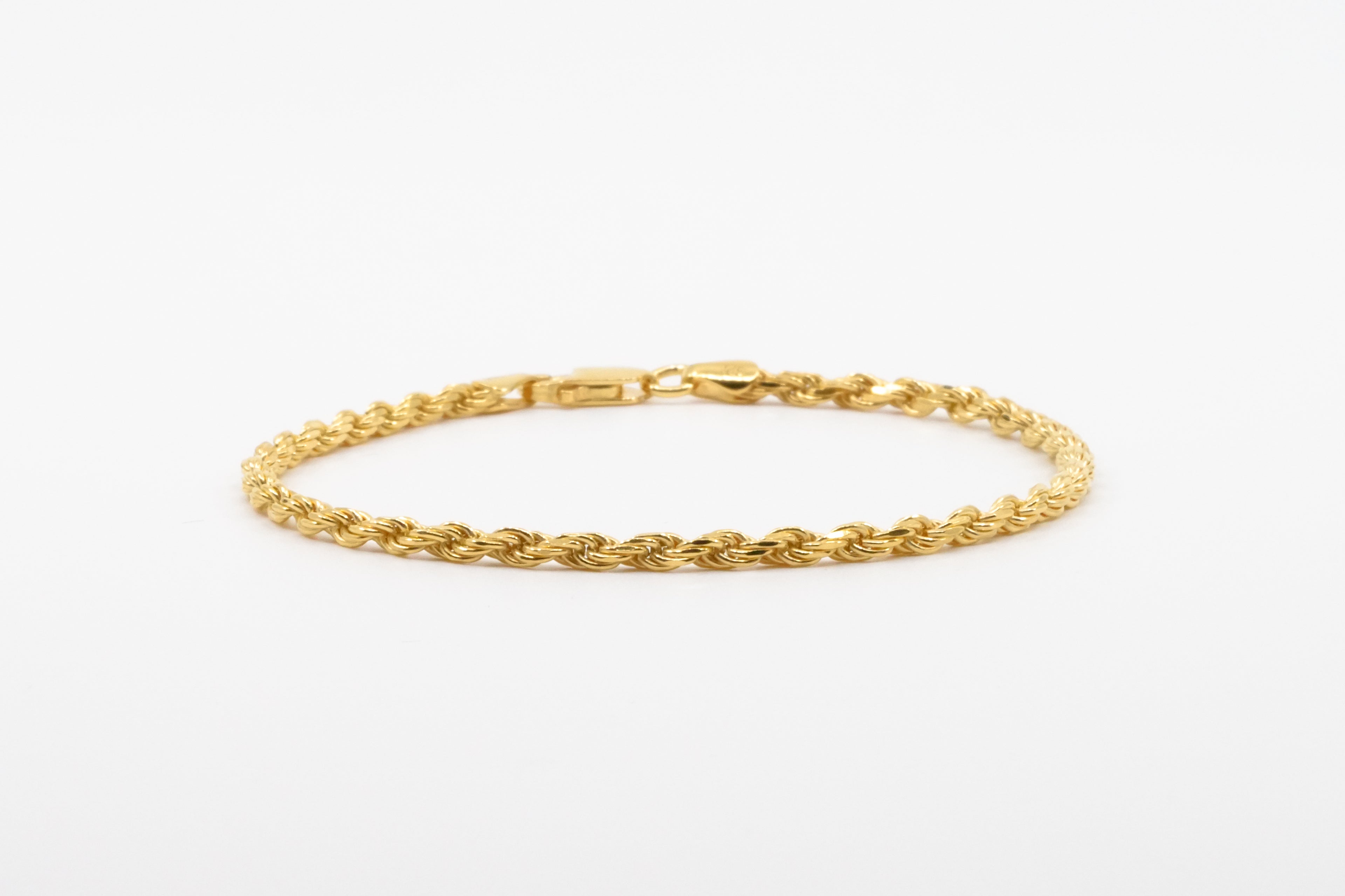 Rope Chain Bracelet 3mm