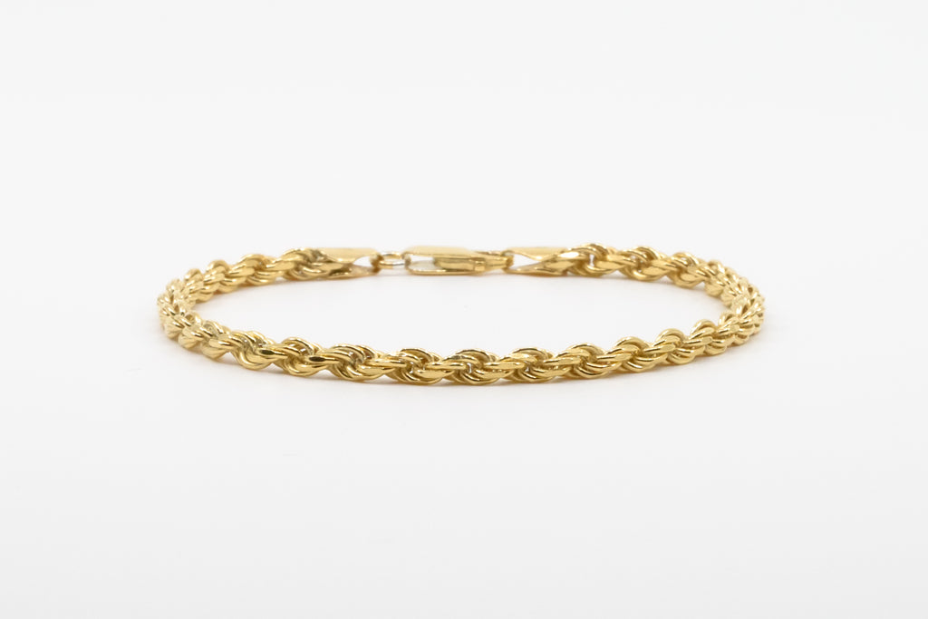 Rope Chain Bracelet 4mm