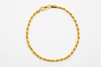 Rope Chain Bracelet 3mm