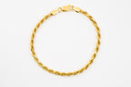 Rope Chain Bracelet 4mm