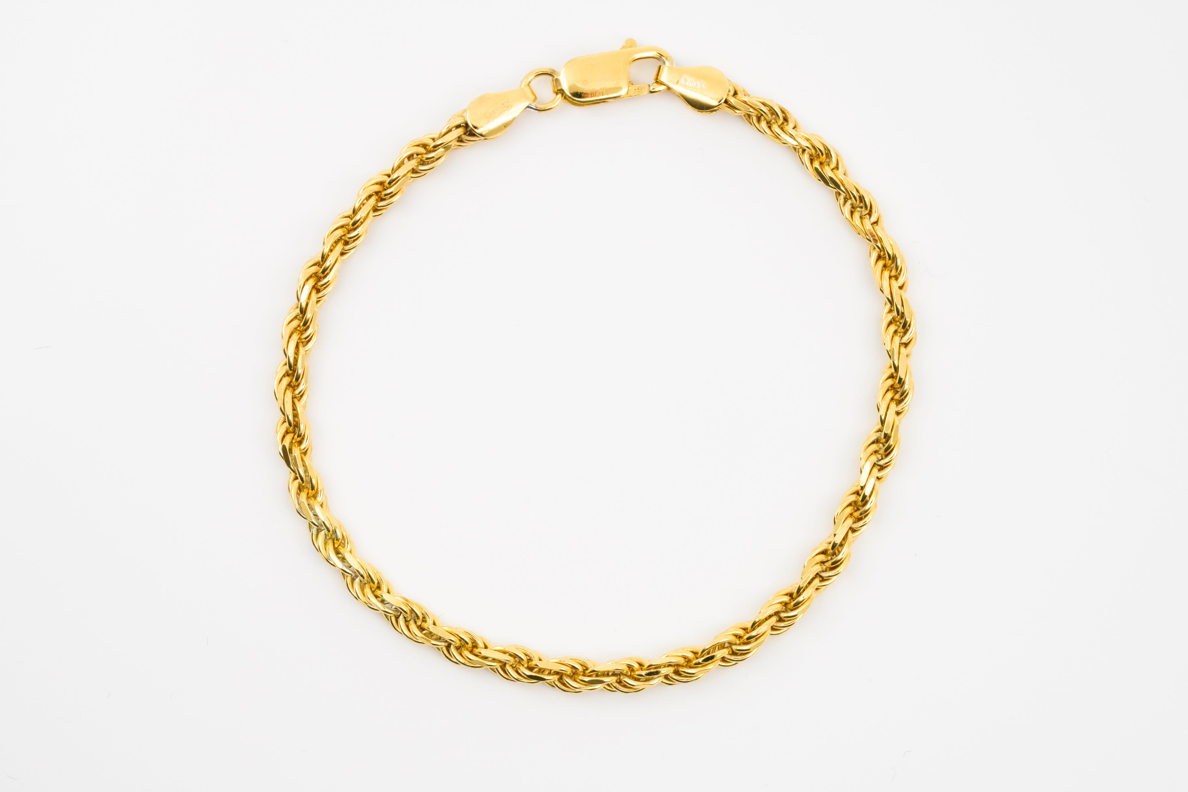 Rope Chain Bracelet 4mm