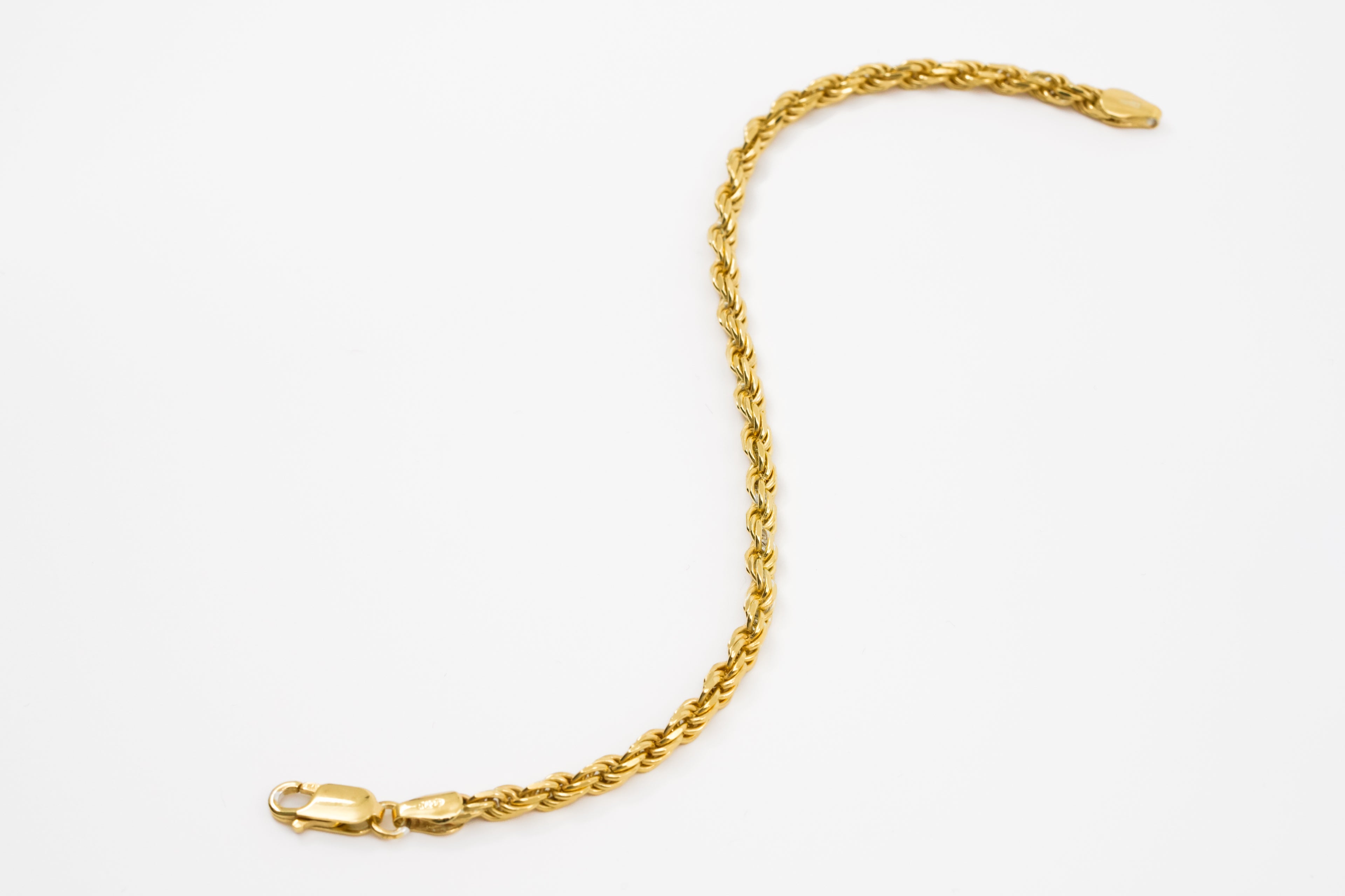 Rope Chain Bracelet 4mm