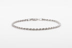 Rope Chain Bracelet 3mm