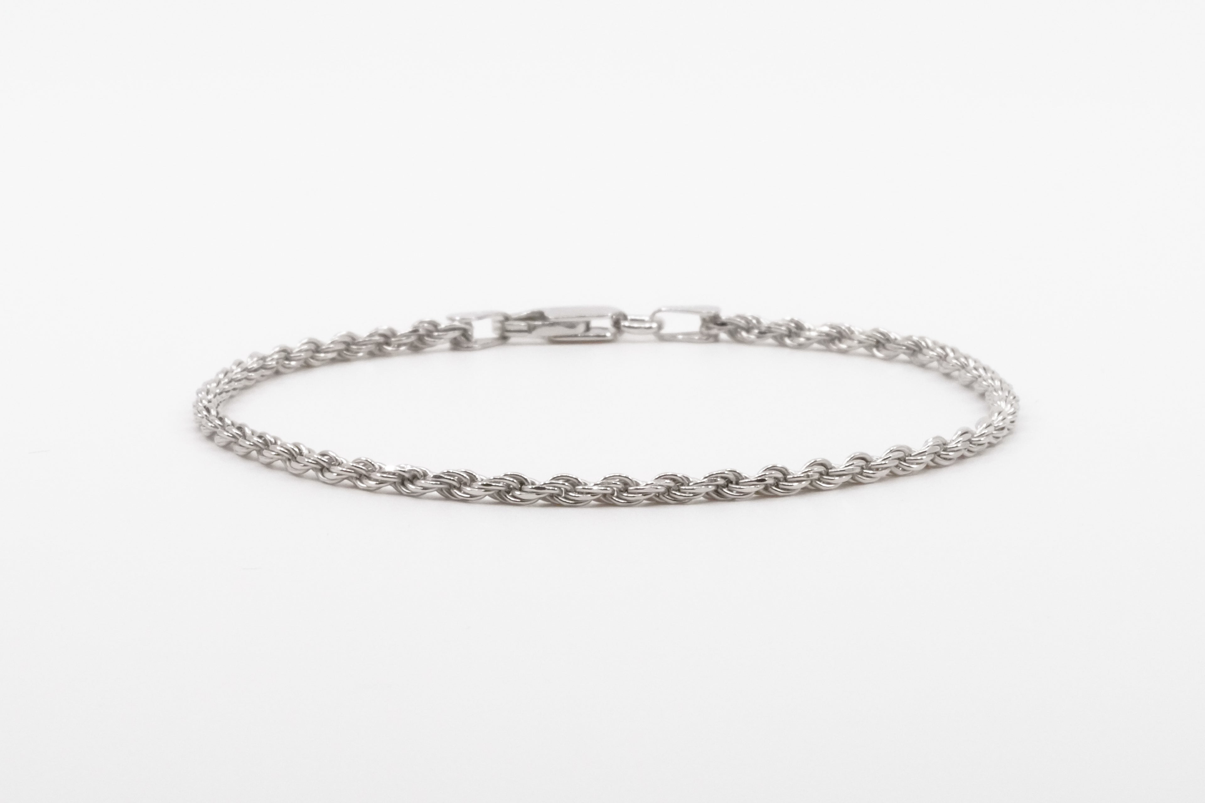 Rope Chain Bracelet 2mm